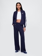 Vintage Soft Wide-Leg Logo Track Pants