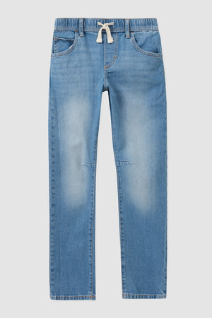 Kids Slim Pull-On Jeans with Washwell