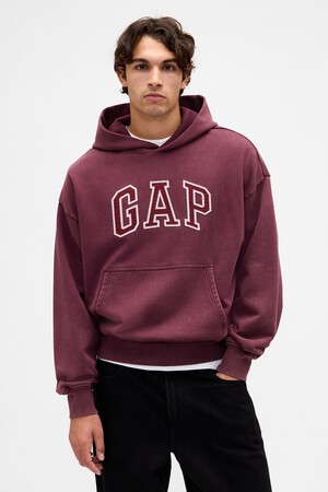 Heavyweight Oversized Logo Hoodie