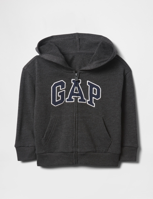 babyGap Relaxed Logo Zip Hoodie