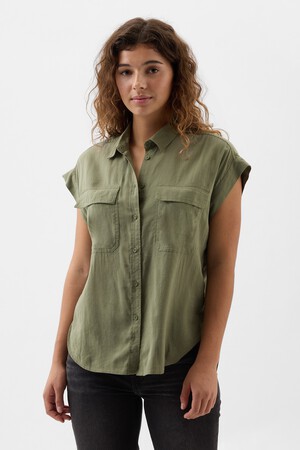 Slub Utility Shirt