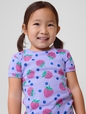Kids & babyGap 100% Organic Cotton Berry PJ Set