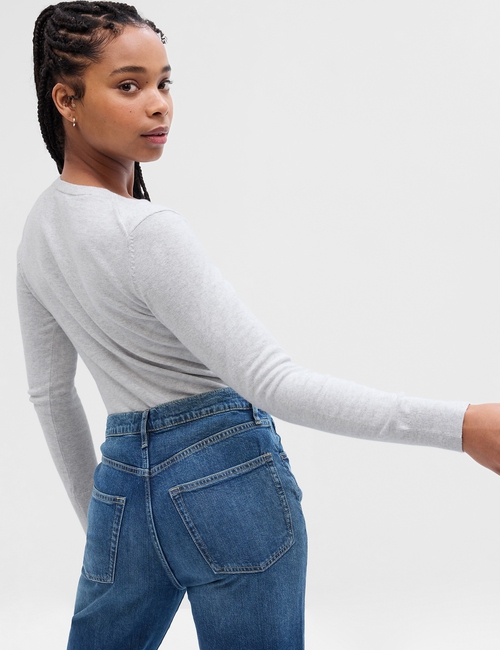 Crewneck Cardigan