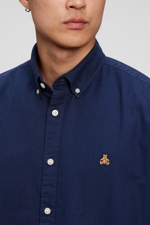 Brannan Bear Oxford Shirt in Untucked Fit