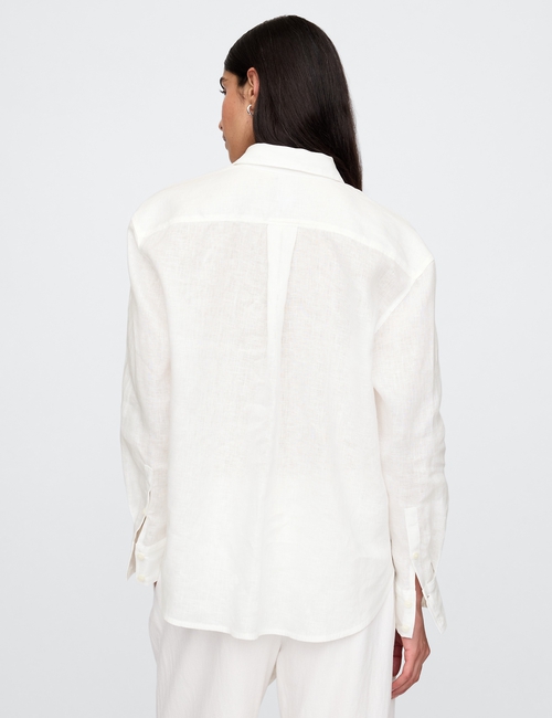 100% Linen Oversized Shirt