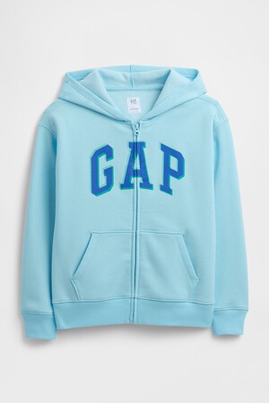 Kids Relaxed Gap Logo Zip Hoodie