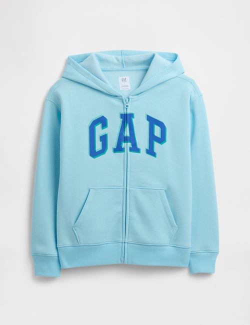 Kids Relaxed Gap Logo Zip Hoodie