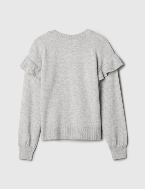 Kids CashSoft Ruffle Sweater