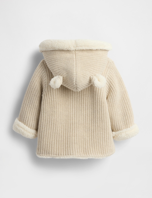 Baby Sherpa-Lined Cardigan