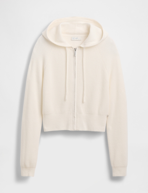 GAP X SUMMER FRIDAYS WAFFLE CASHSOFT HOODIE