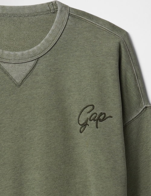 Vintage Soft Oversized Logo Sweatshirt