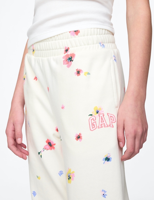 Kids Relaxed Wide Leg Sweatpants