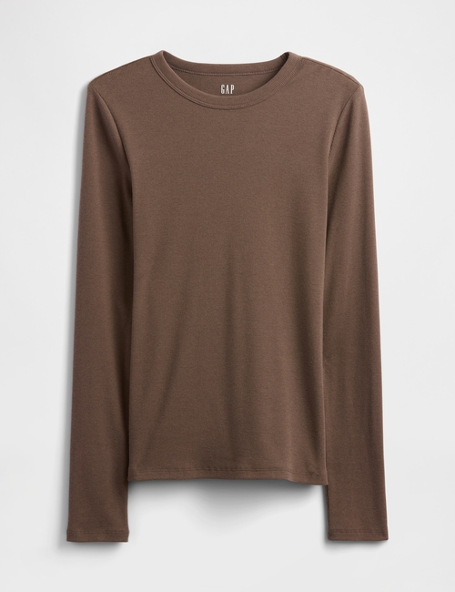 Essential Ribbed Crewneck T-Shirt