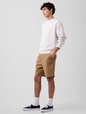 9" Essential Khaki Shorts