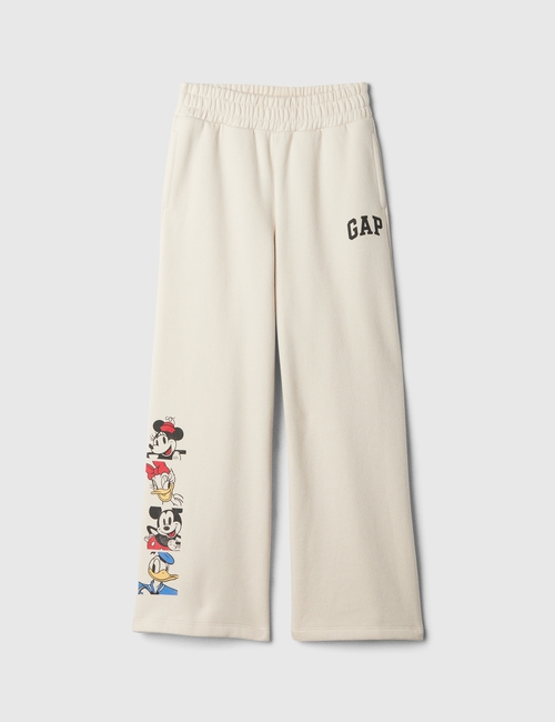 GapKids | Disney Relaxed Logo Wide-Leg Sweatpants