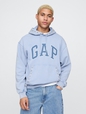 VintageSoft Oversized Logo Hoodie