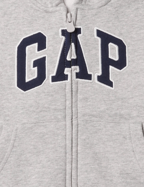 babyGap Relaxed Logo Zip Hoodie