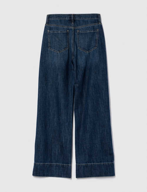 High Rise Wide-Leg Jeans