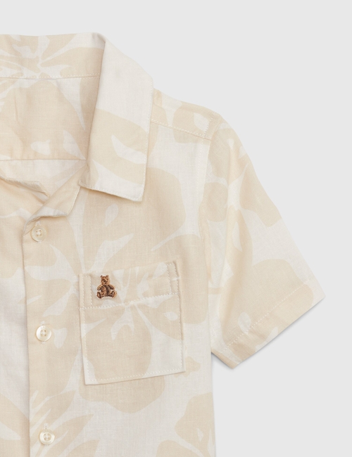 Toddler Linen-Cotton Shirt