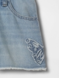 Kids Low Rise Stride Denim Shorts