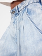 GapStudio High Rise Draped Denim Trousers