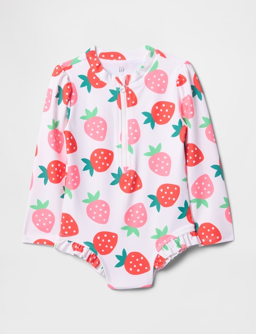 Baby & Toddler Rash Guard Swim One-Piece