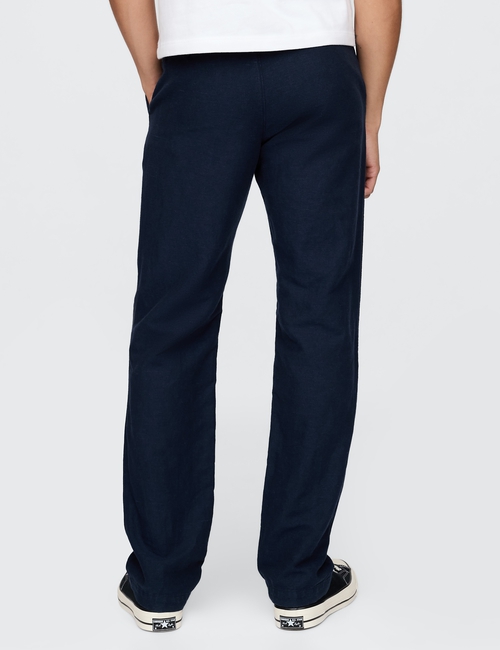 Linen-Cotton Khakis