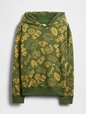 Kids Relaxed Gap Print Hoodie