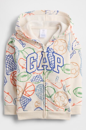 babyGap Relaxed Logo Zip Hoodie