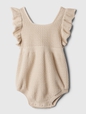 Baby Crochet Shorty One-Piece