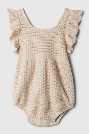 Baby Crochet Shorty One-Piece