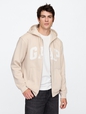Relaxed Gap Logo Zip Hoodie