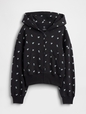 Kids VintageSoft Oversized Logo Zip Hoodie