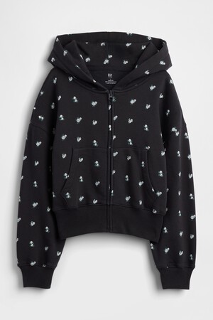 Kids VintageSoft Oversized Logo Zip Hoodie