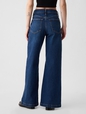 High Rise Stride Wide-Leg Jeans