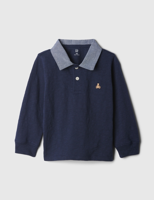 babyGap Chambray Polo Shirt