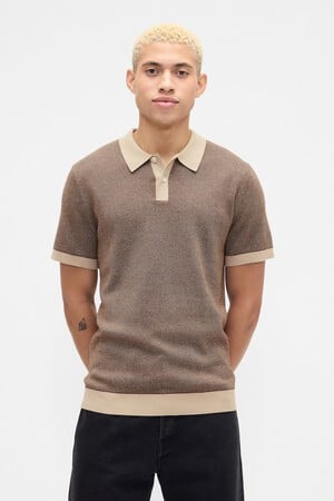 Sweater Polo Shirt