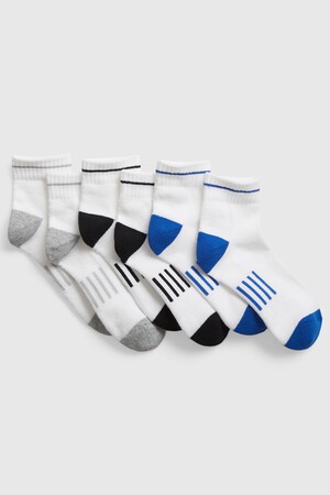 Kids Quarter Crew Socks (3-Pack)