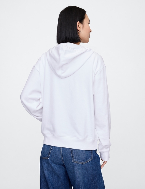 Relaxed Gap Logo Zip Hoodie