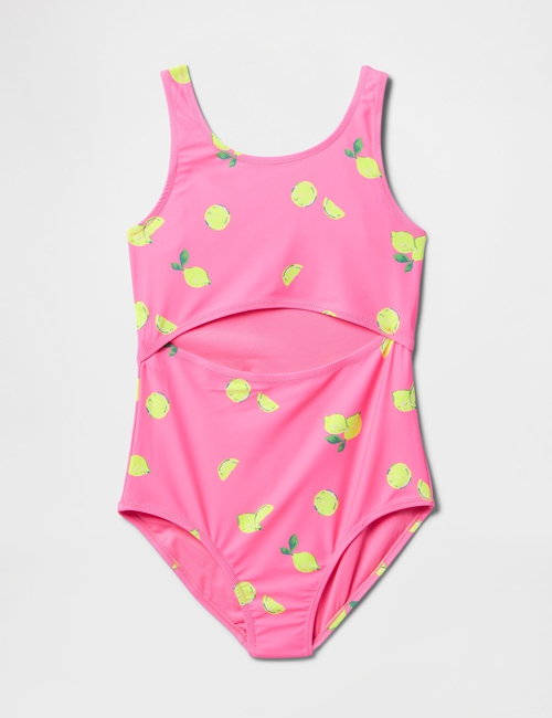 Kids Cutout Swim One-Piece