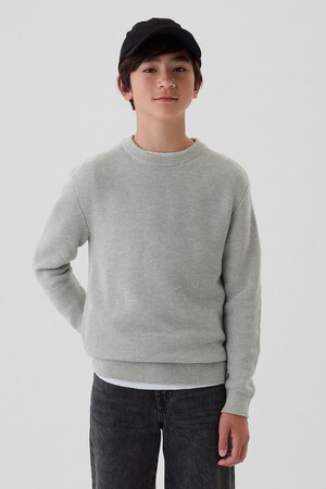 Kids Textured Sweater