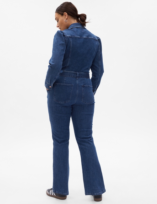 Western Denim Jumpsuit