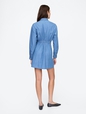 Denim Mini Shirtdress