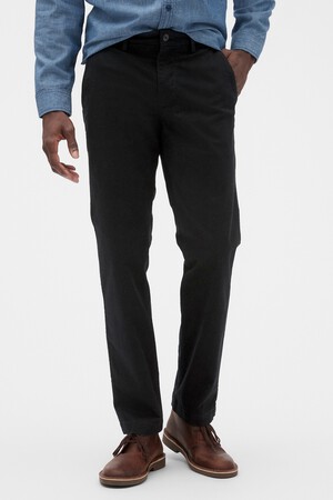 Essential Khakis in Straight Fit with GapFlex