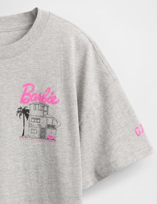 Kids Barbie Oversized Graphic T-Shirt