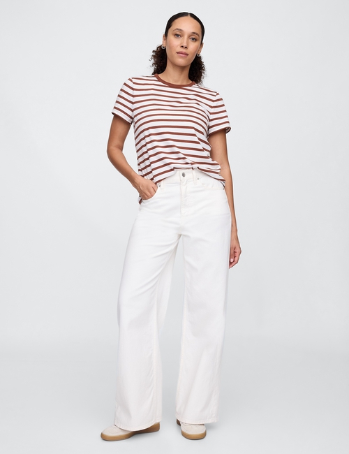 Favorite Stripe Crewneck T-Shirt