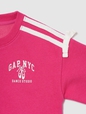 LS ATHLETIC FLC CREW X SHORT SET