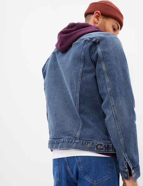 Icon Denim Jacket with Washwell