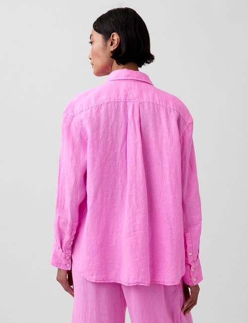 100% Linen Oversized Shirt