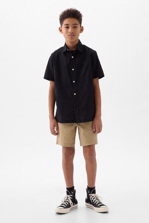 Kids Linen-Cotton Shirt